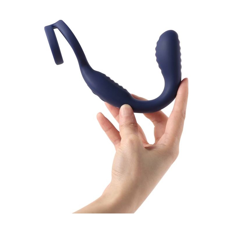 VibraDuo Vibrating Butt Plug & Prostate Massager with Cockring