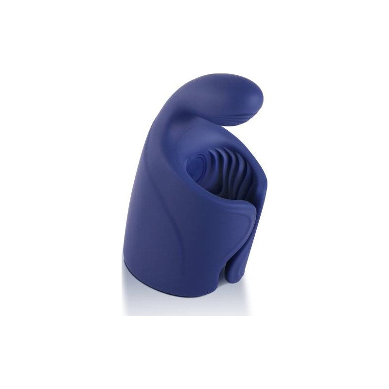 PulsateX Rechargeable Male Shaft and Glans Stimulator Blue