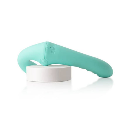 VibraTwin Rechargeable Come Hither Strapless Strap On with Remote