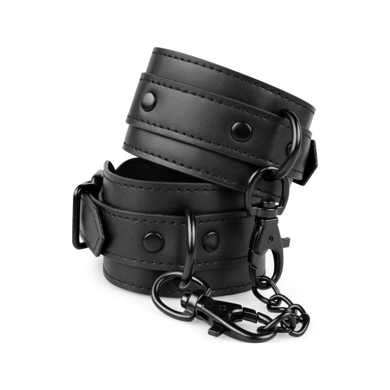 Faux Leather Handcuffs