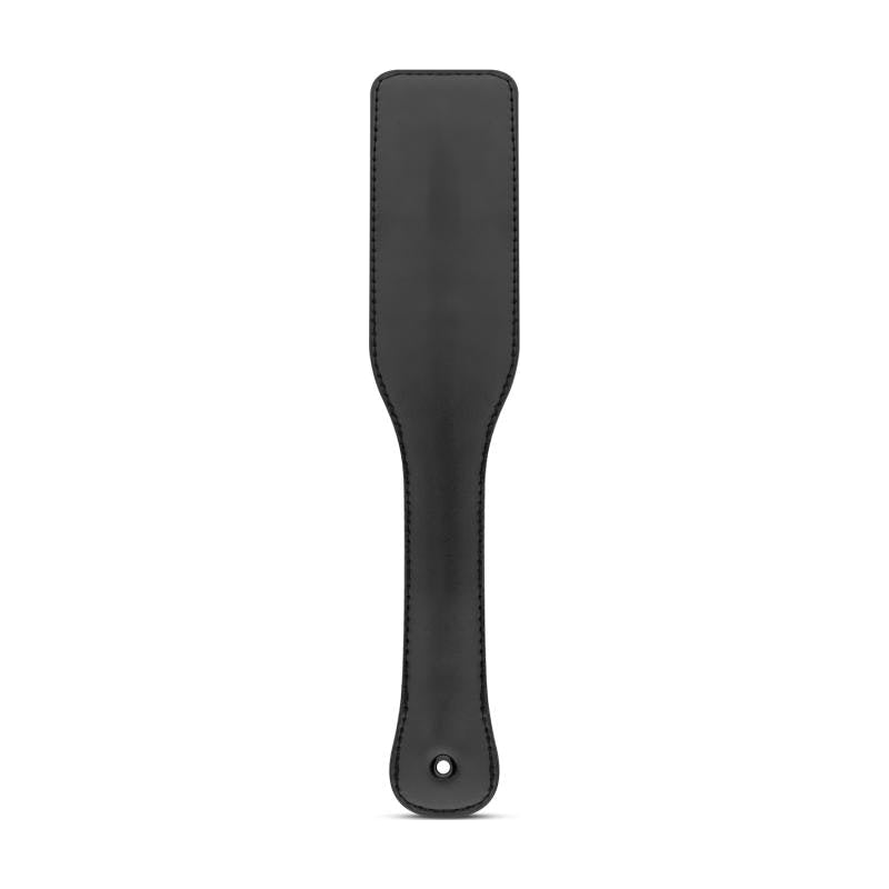 Faux Leather Paddle Black