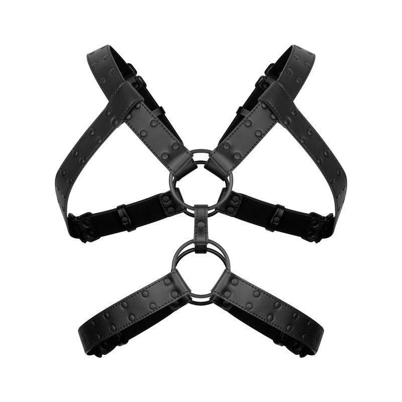 Rocco Bondage Harness Black