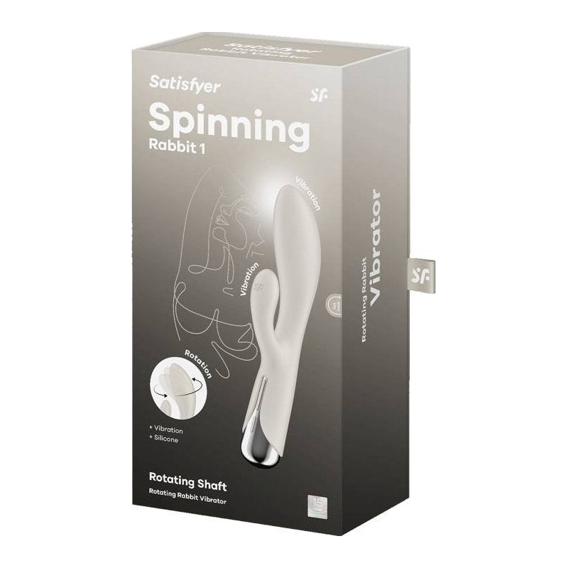 Satisfyer Spinning Rabbit 1 Beige Beige