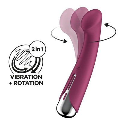 Satisfyer Spinning G-Spot 1 Red Red