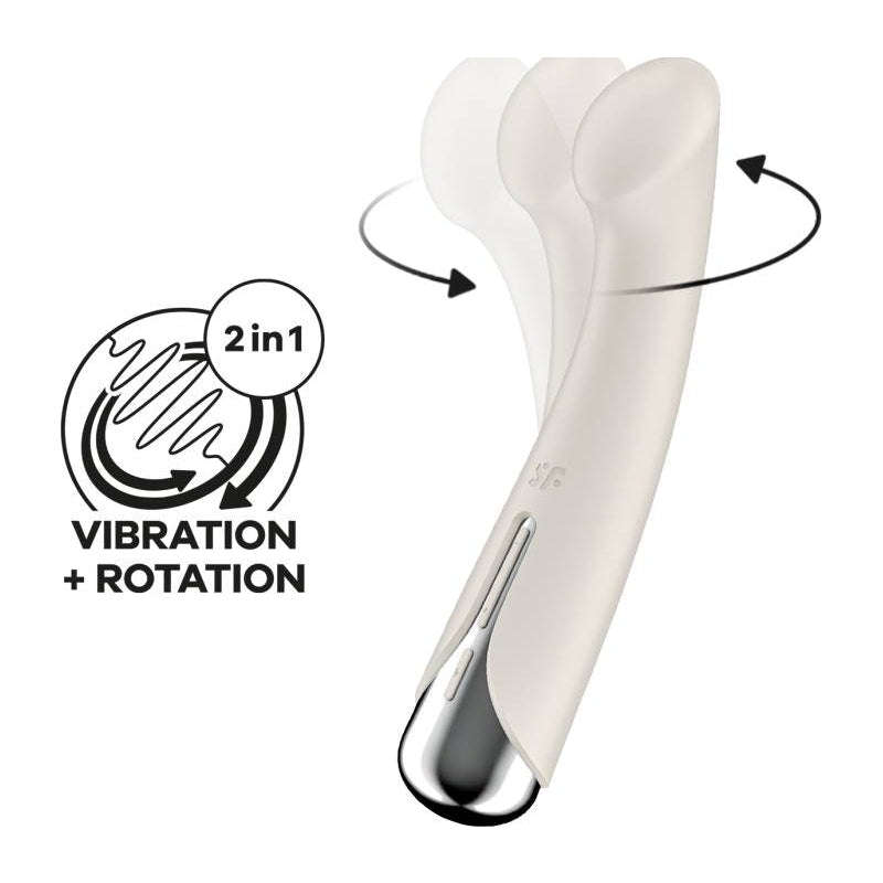 Satisfyer Spinning G-Spot 1 Beige Beige