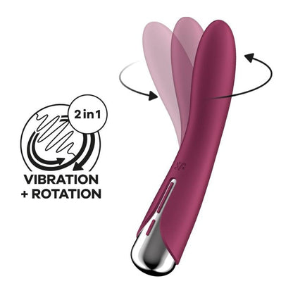 Satisfyer Spinning Vibe 1 Red Red