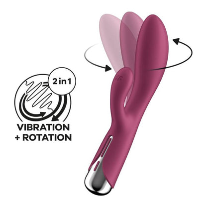 Satisfyer Spinning Rabbit 1 Red Red