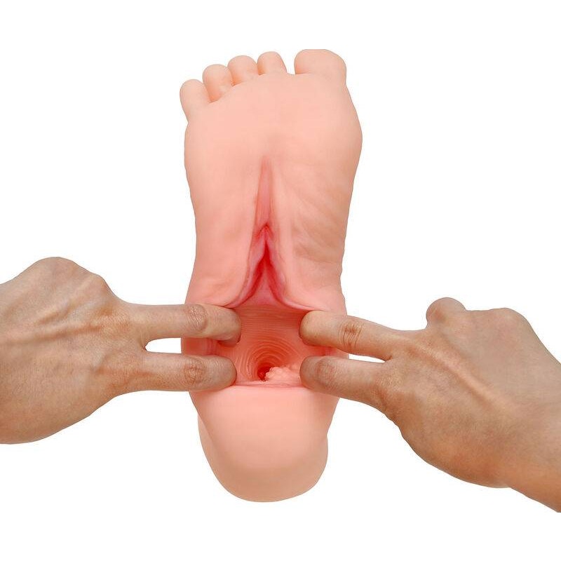 Foot Fetish Realistic Feet Stroker Pair Flesh
