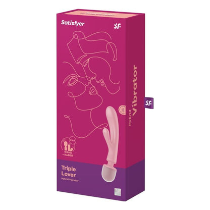 Satisfyer Triple Lover Pink