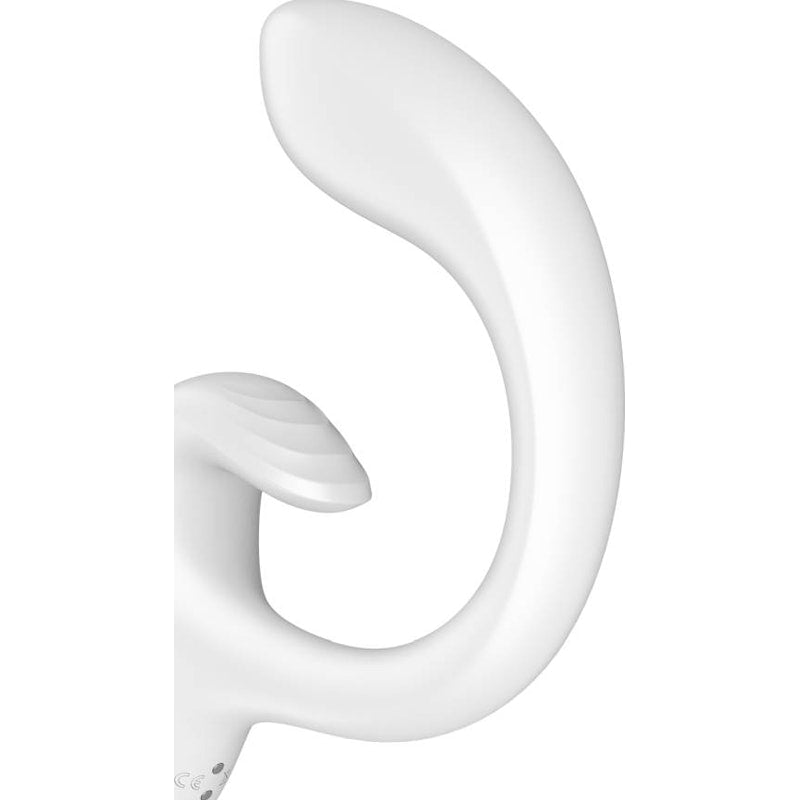 Satisfyer G for Goddess 1 Rabbit Vibrator White White