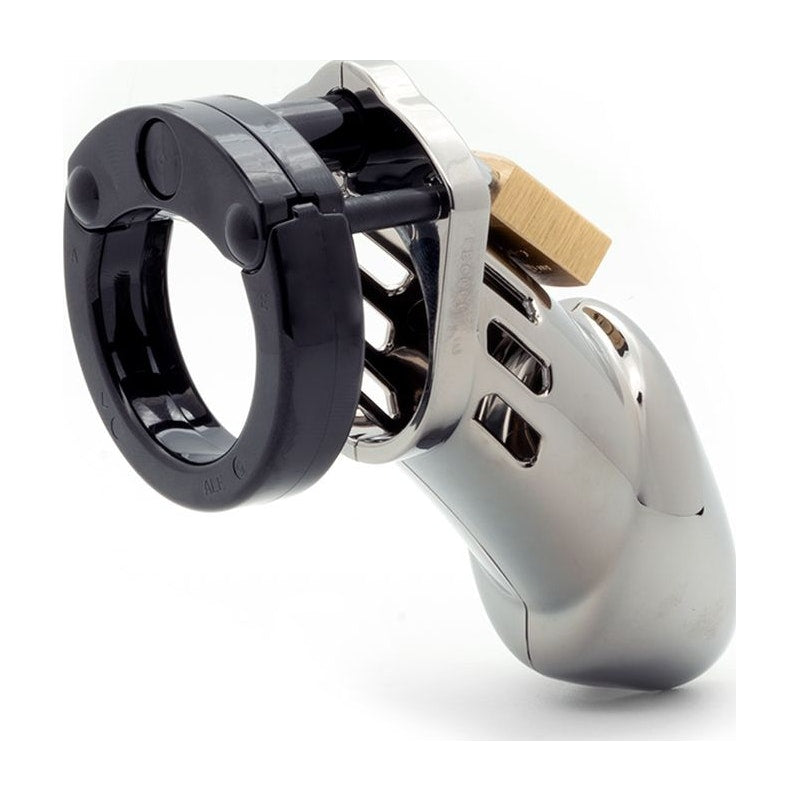 Cockcage CB-6000 Chrome Chastity Cage – Secure Male Lock