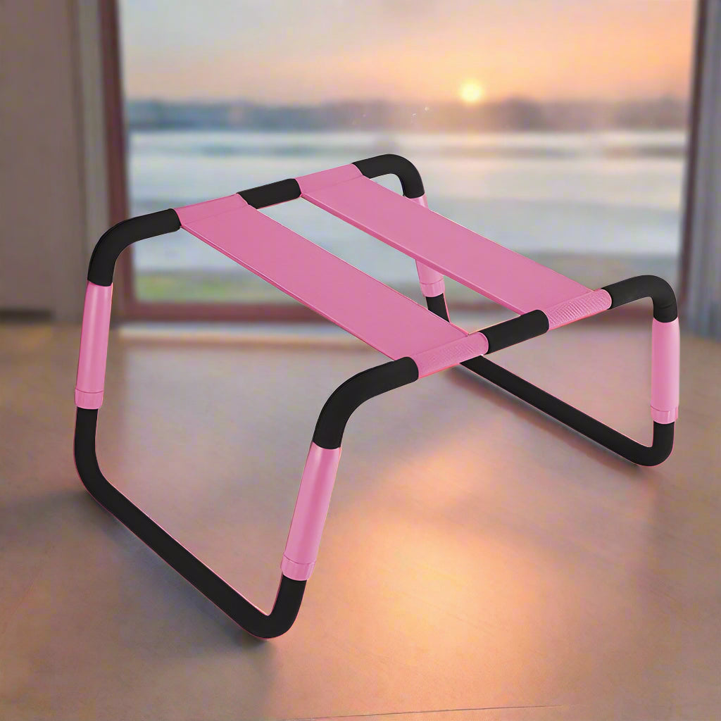 Sex Chair Adjustable Height Pink