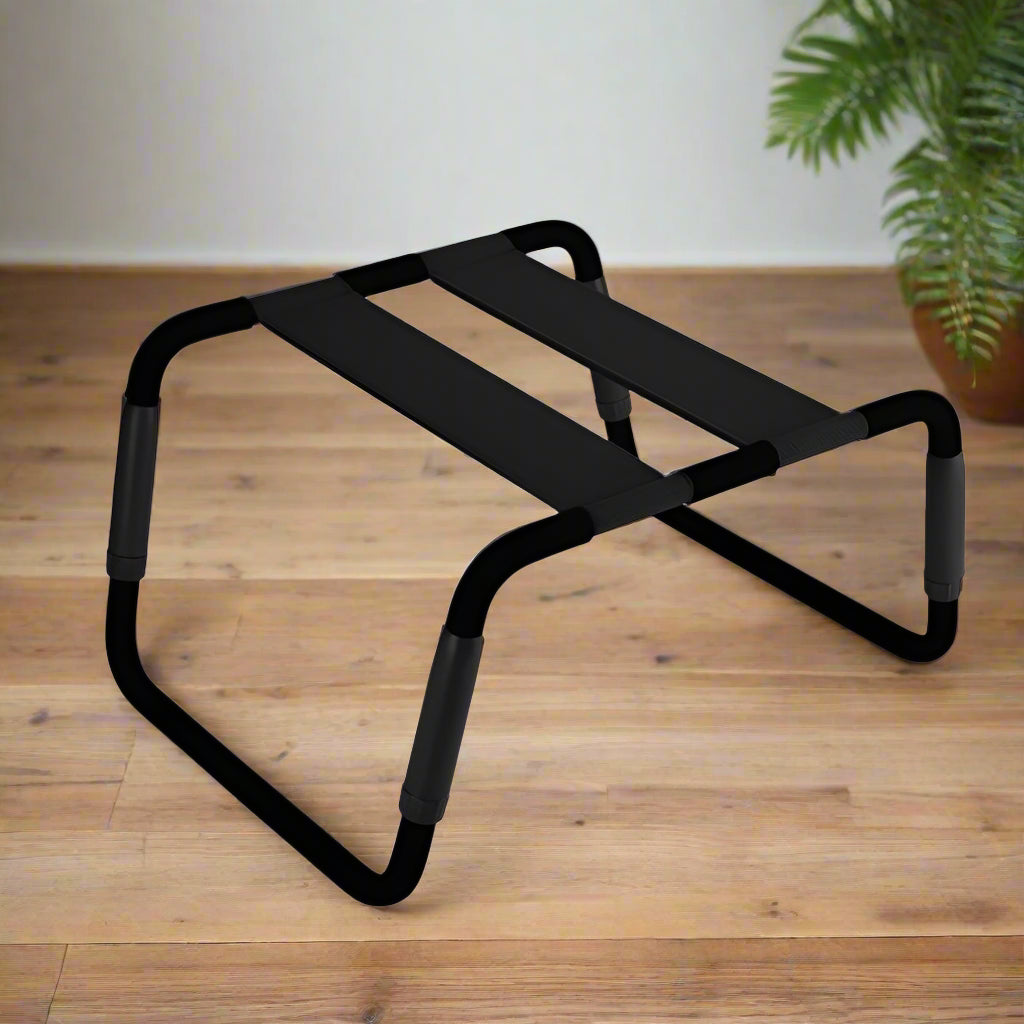 Sex Chair Adjustable Height Black