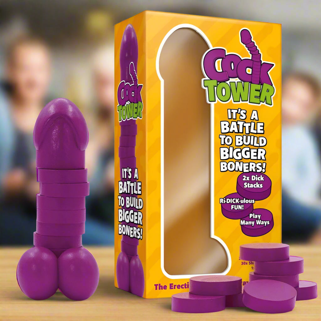 Hilarious Cock Tower Adult Game - Battle to Build Bigger Boners