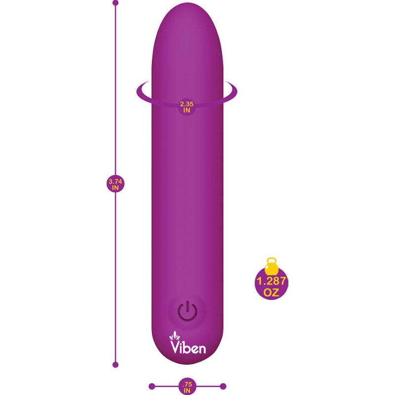 Bombshell 5 Speed 9.5cm USB Mighty Bullet Berry Berry