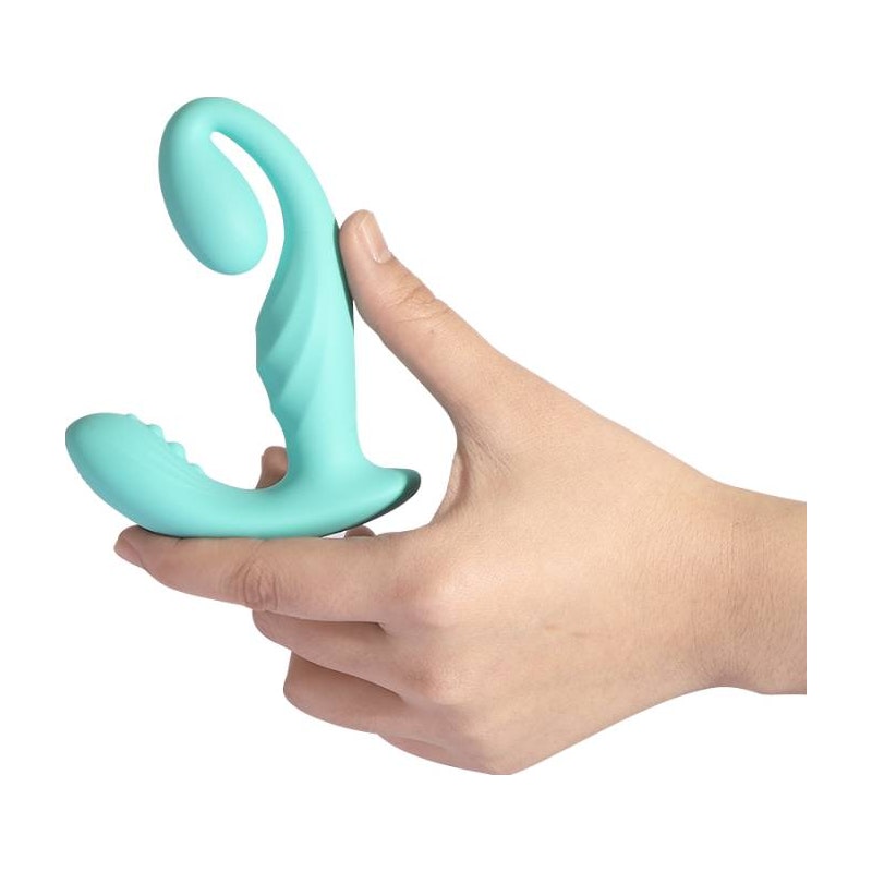 LushVibe Wearable Sprout-Shaped Unisex Vibrator Teal