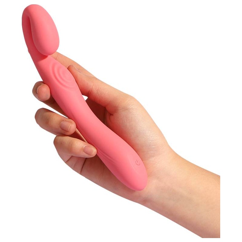 G-Snuggle Ultrasoft Sprout-shaped Unisex Vibrator Pink