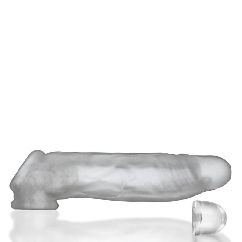 Dicker Ultra-Slim Cocksheath Clear Ice OxBalls