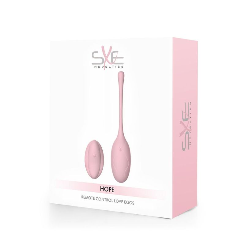 SXE Hope Remote Control Silicone Love Egg Pink