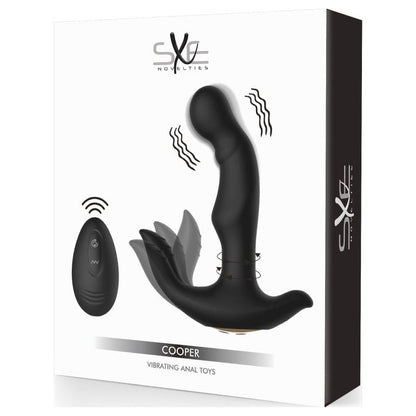 SXE Cooper Butt Plug Vibrating Remote Anal Rimming Simulator