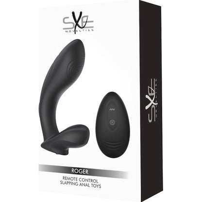 SXE Roger Butt Plug Remote Vibrating & Slapping Prostate Dildo