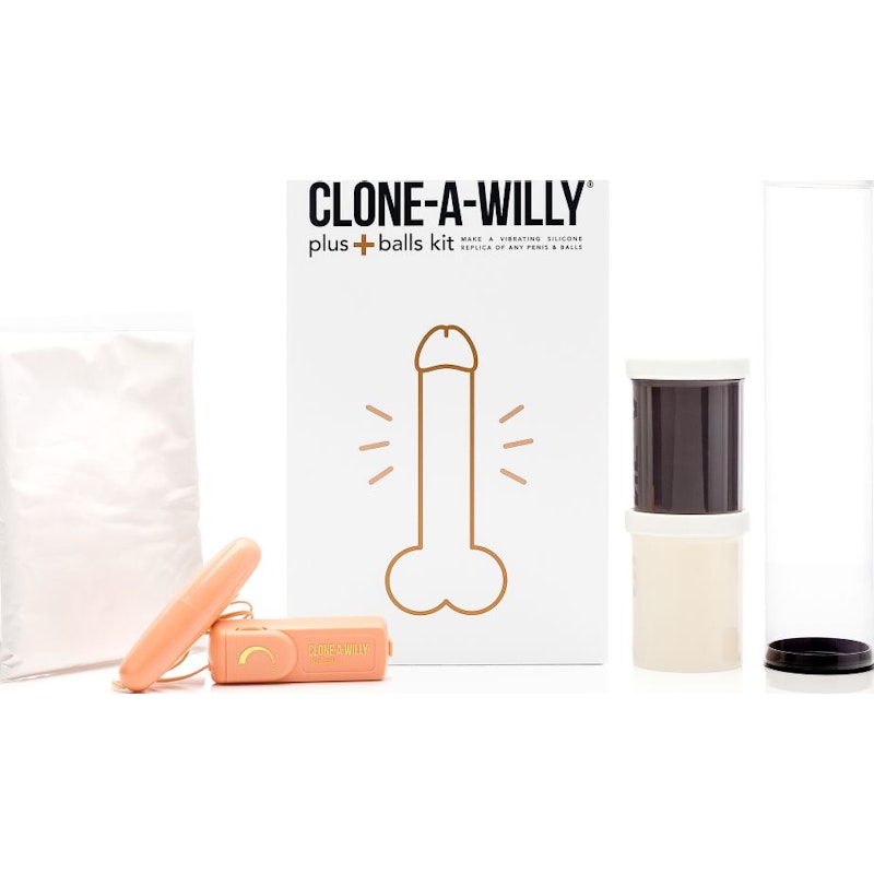 Clone a Willy Plus Balls Kit Deep Skin Tone Flesh