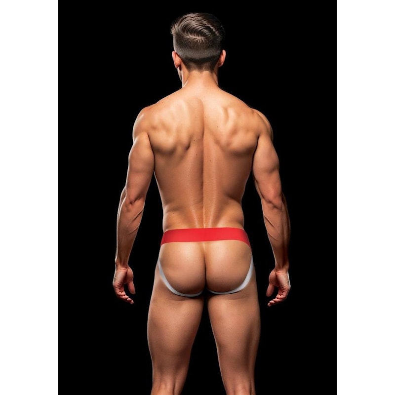 Rainbow Pride Jock Red Small/Medium