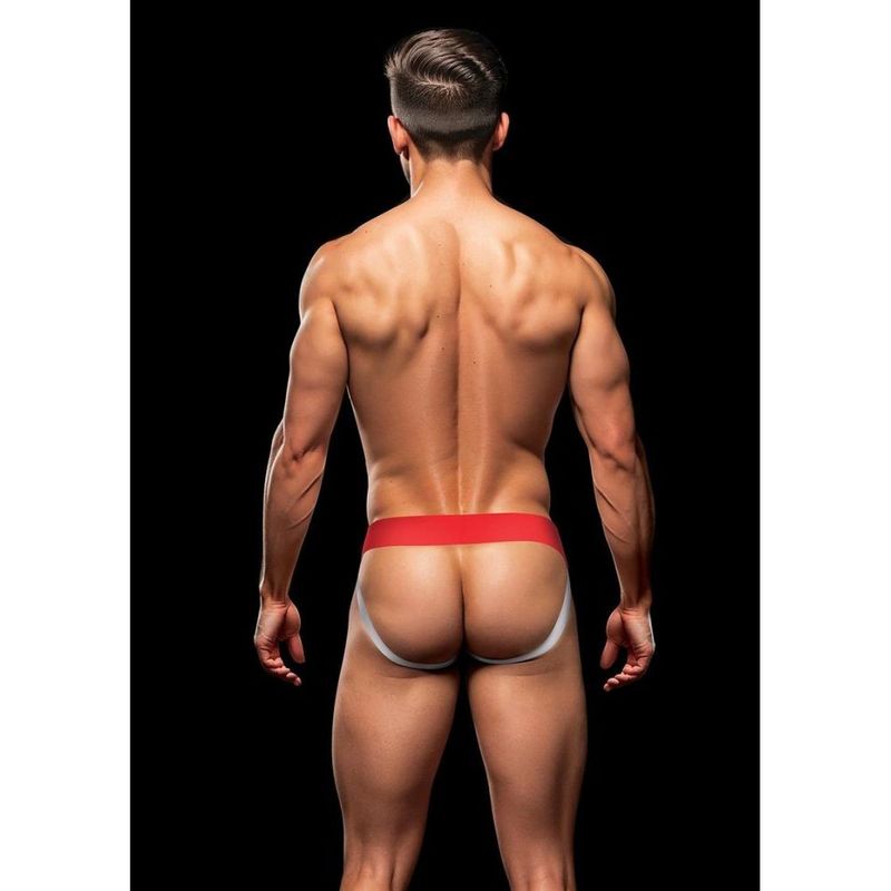 Envy Stripe Jock Strap – Bold Lines, Breathable Lift