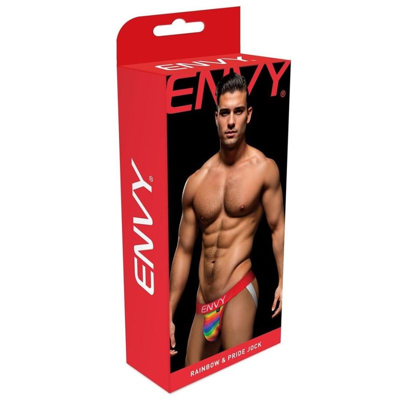 Envy Stripe Jock Strap – Bold Lines, Breathable Lift