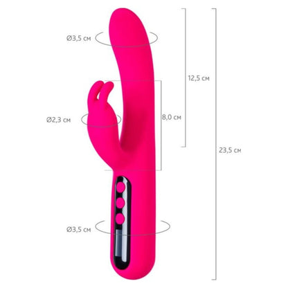 eroTeq G-Spot Rablock Rabbit Vibrator Pink Pink