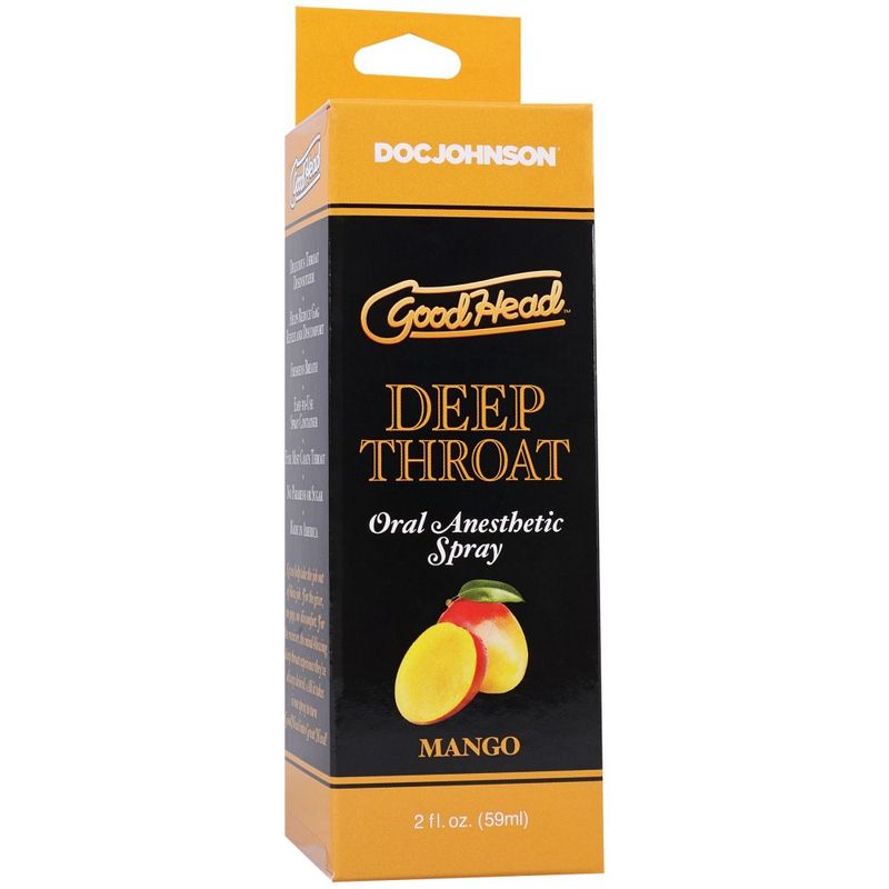 GoodHead Deep Throat Spray Mango 59ml