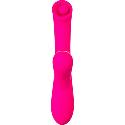 JOS Rolli Stimulating Ball Vibrator with Vaccuum Clitoral Stimulator Pink