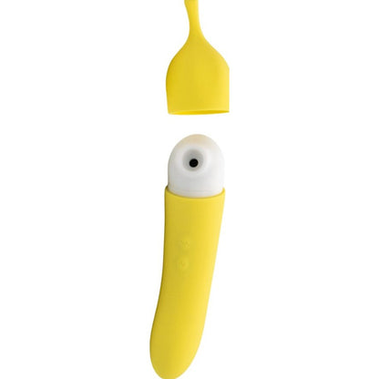 Banana Cream Air Pulse G-Spot Vibrator