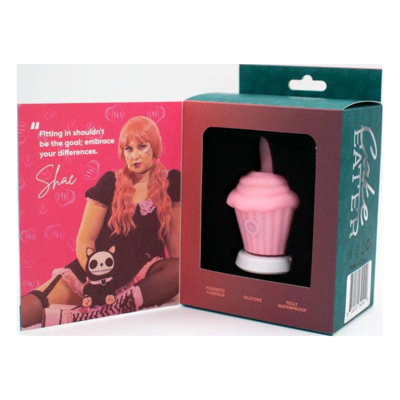 Cake Eater Clit Flicker Stimulator Pink Pink