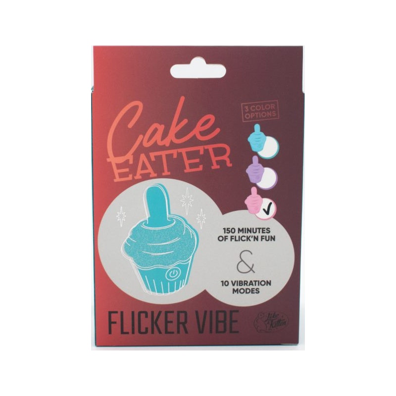 Cake Eater Clit Flicker Stimulator Pink Pink