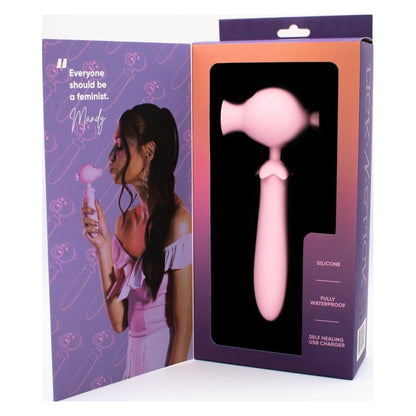 Lick N' Stick Clit Flicker G-Spot Vibrator Pink