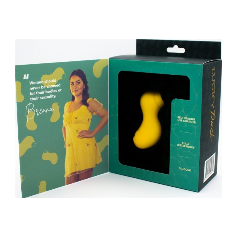 Lucky Duck Suction Stimulator Yellow