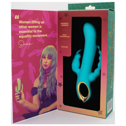 Mighty Magic Clit, G-Spot & Anal Vibrator Blue