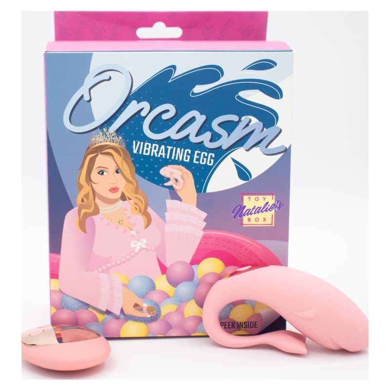 Orcasm Remote Controlled Wearable Egg Vibrator Pink