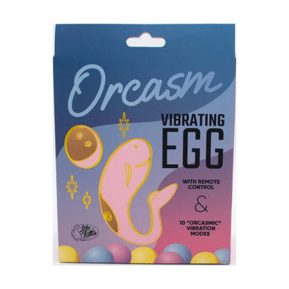 Orcasm Remote Controlled Wearable Egg Vibrator Pink