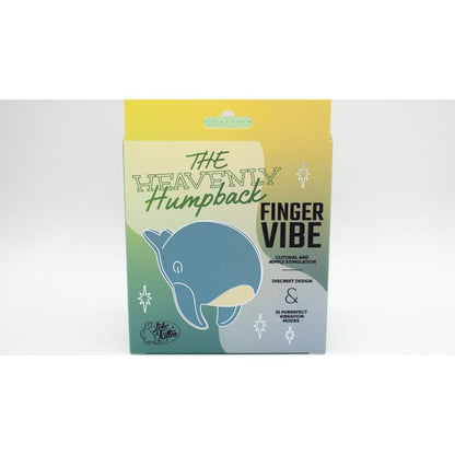 The Heavenly Humpback Finger Bullet Vibrator Blue