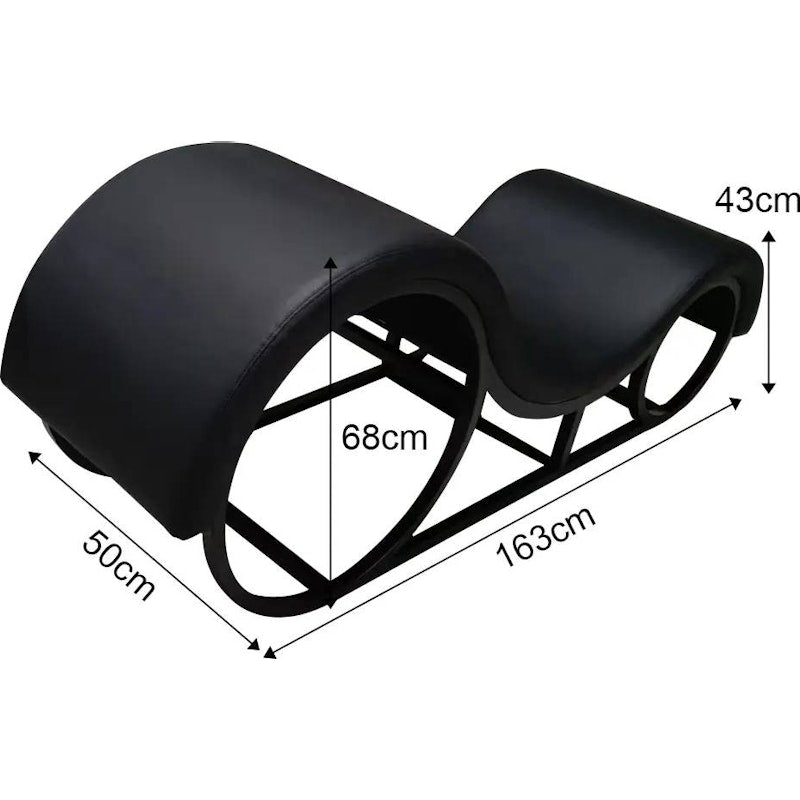 Kama Sutra Mebon Chaise Love Lounge with LED Lights