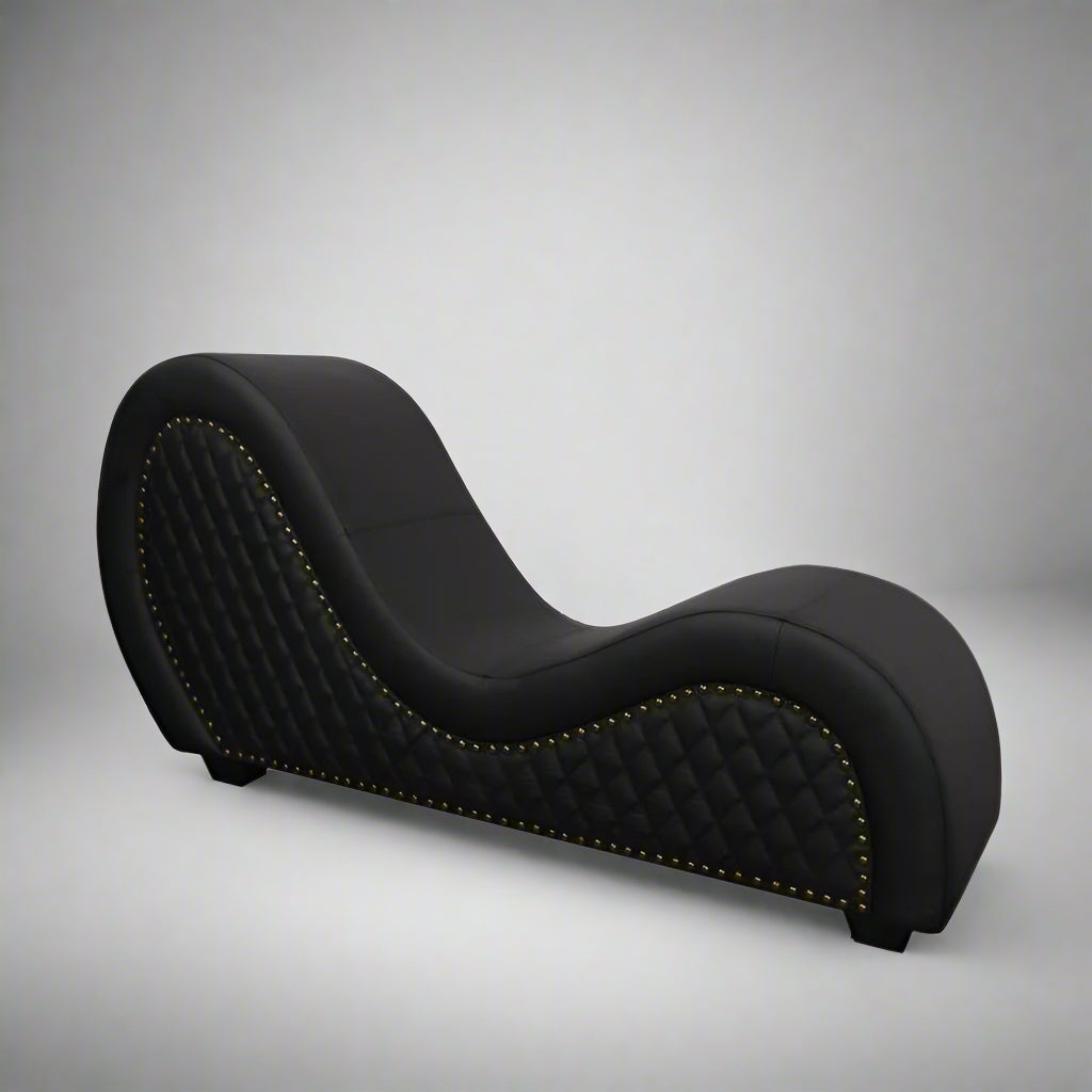 Kama Sutra Mebon Chaise Love Lounge – Studded & Quilted