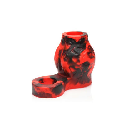 Hell Hound Fantasy Penis Sleeve and Ball Stretcher Red