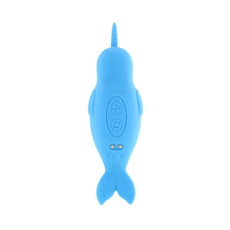 Unihorn of the Sea Dual Vibrator – Neigh Mo – The Narwhal Blue
