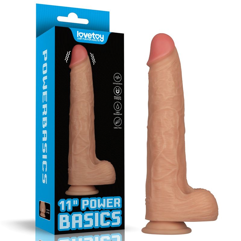 11inch Vibrating USB Power Basics Cock