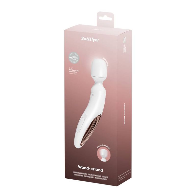 Satisfyer Wand-erland Body Wand – 50 Modes, XXL Head