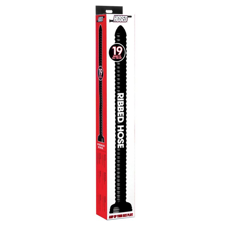 Hosed 19″ Ribbed Anal Snake Dildo Push Your Limits