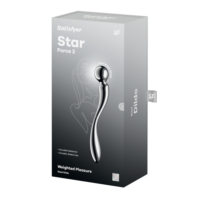 Satisfyer Star Force 2 Metal Dildo | The Love Shop
