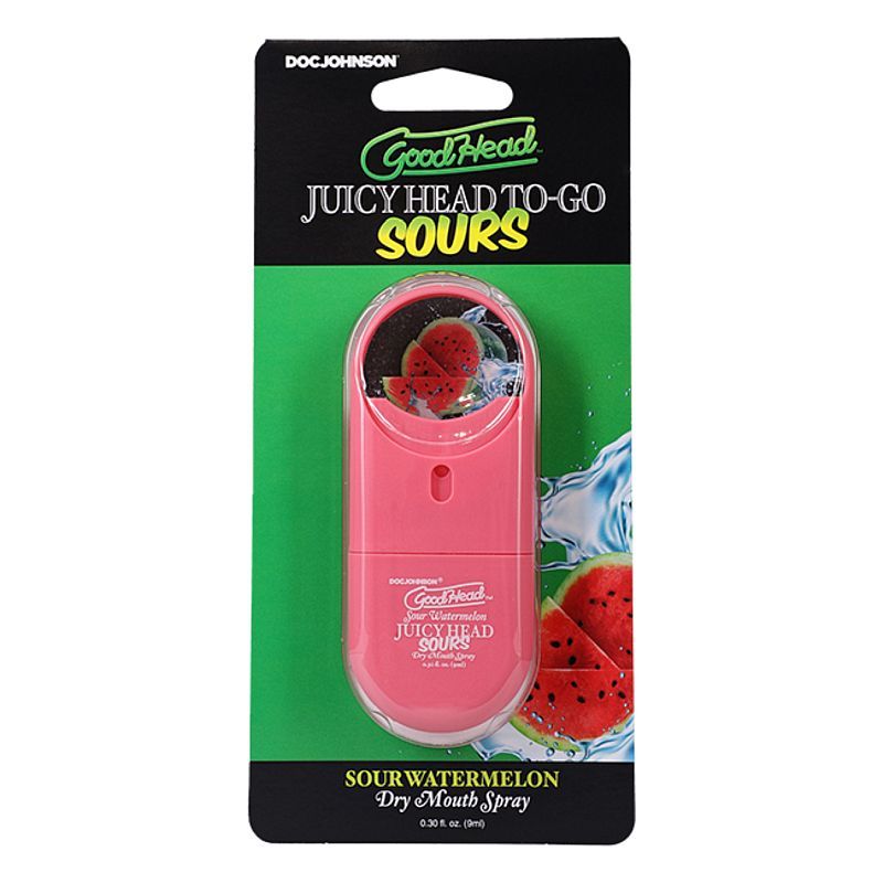 GoodHead Juicy Head To-Go Sours Sour Watermelon 9ml retail pack